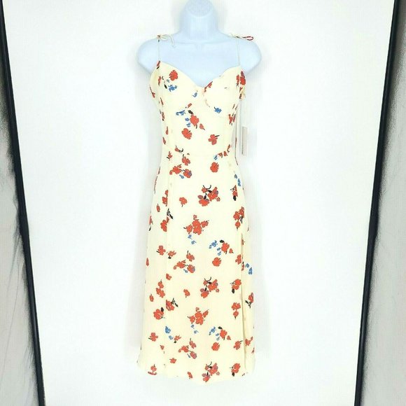 Reformation Juliette Dress in Changall size 12 New - Picture 3 of 12